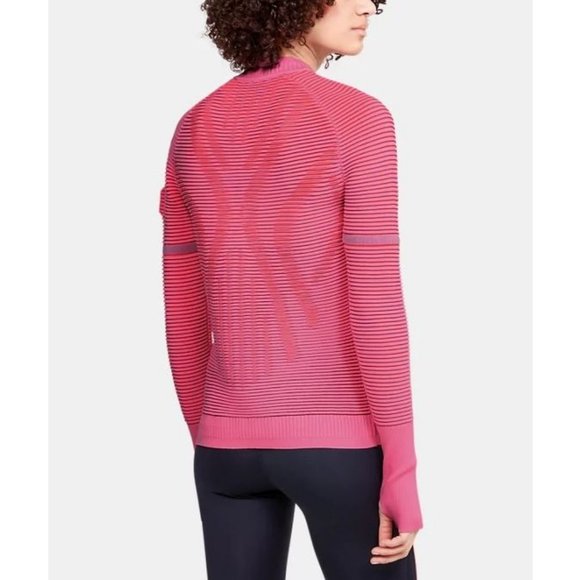 Under Armour Women's UA Top Long sleeve IntelliKnit 2.0 ½ Zip - Picture 3 of 5